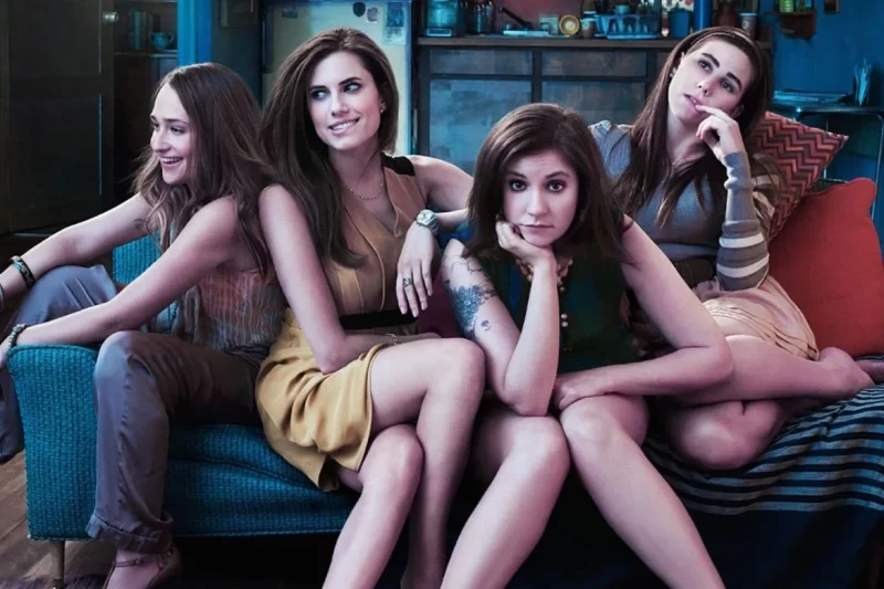 a imagem mostra as protagonistas da série girls