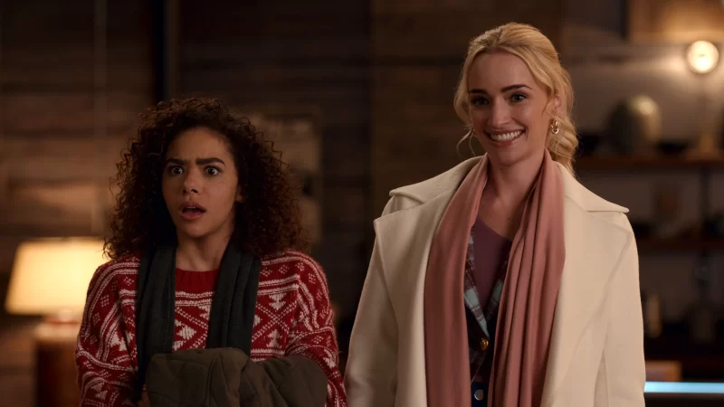 a imagem mostra uma das cenas da série de mae e filha ginny e georgia