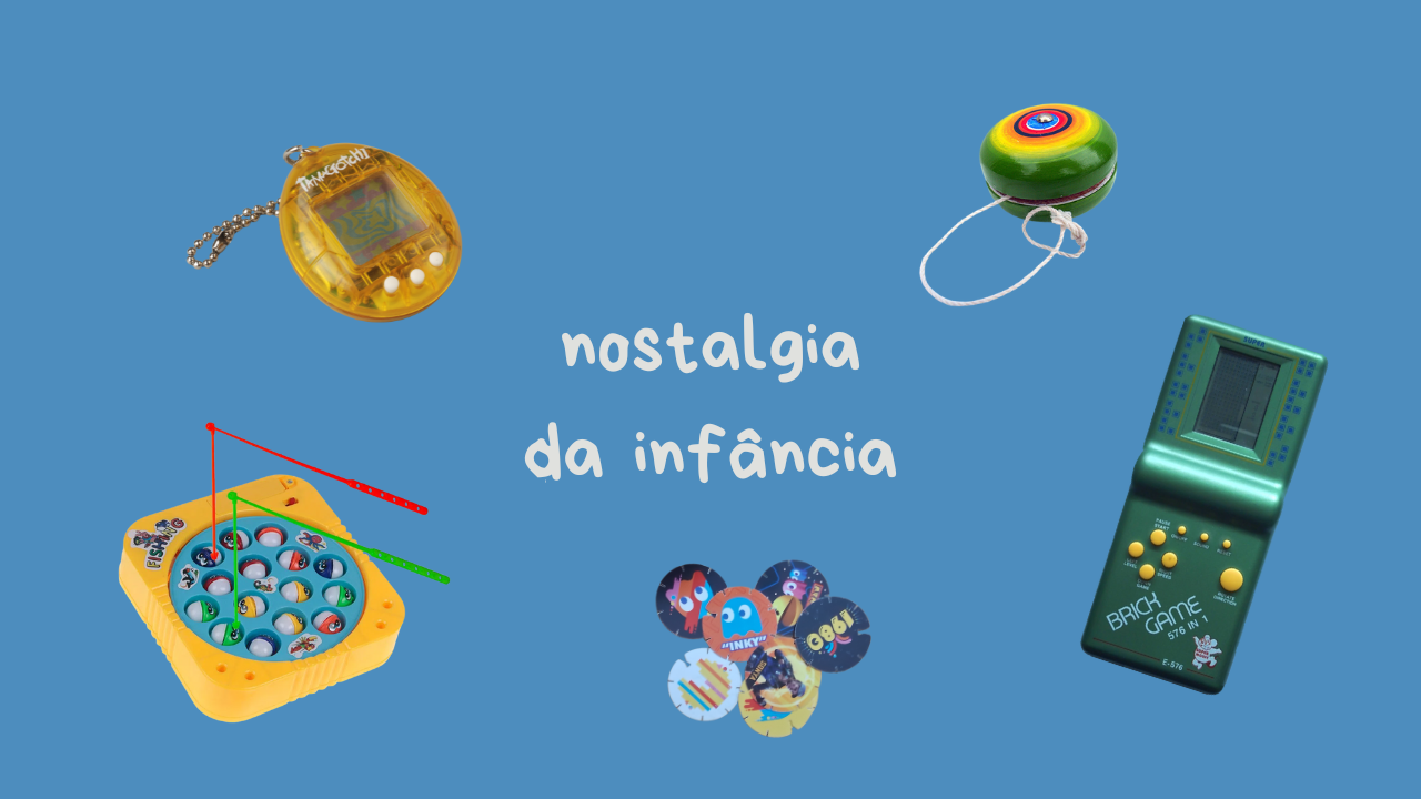 Brinquedos da infância nos anos 90 que deixaram saudade