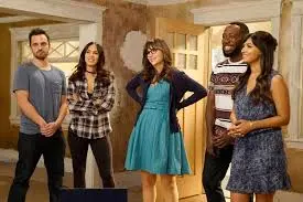 a imagem mostra uma das cenas da serie new girl