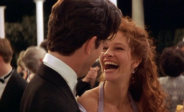 a imagem mostra o filme o casamento do meu melhor amigo